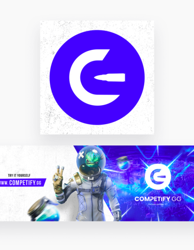 creation logo competify gg gaming esport